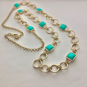 Faux Turquoise necklace